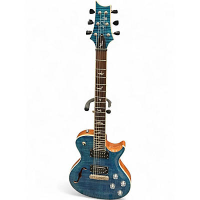 Used PRS Zach Myers Signature SE TRANS BLUE Solid Body Electric Guitar