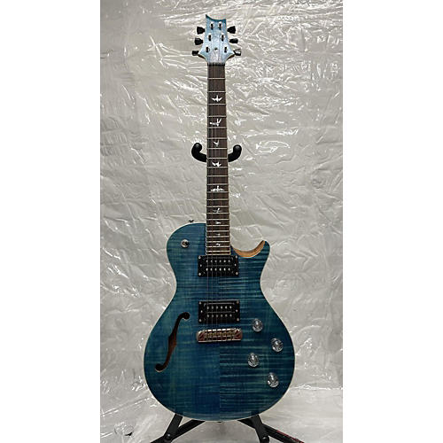 PRS Used PRS Zach Myers Signature SE Trans Blue Solid Body Electric Guitar Trans Blue