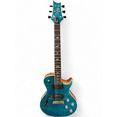 Used PRS Zach Myers Signature SE Trans Blue Solid Body Electric Guitar