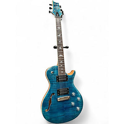 Used PRS Zach Myers Signature SE Trans Blue Solid Body Electric Guitar