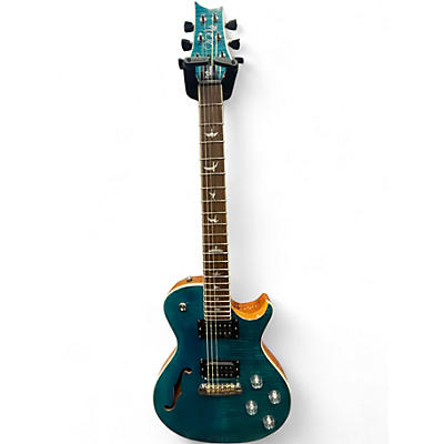 Used PRS Zach Myers Signature SE Trans Blue Solid Body Electric Guitar