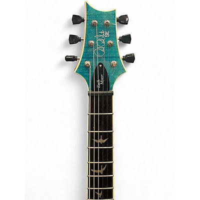 Used PRS Zach Myers Signature SE blue Solid Body Electric Guitar