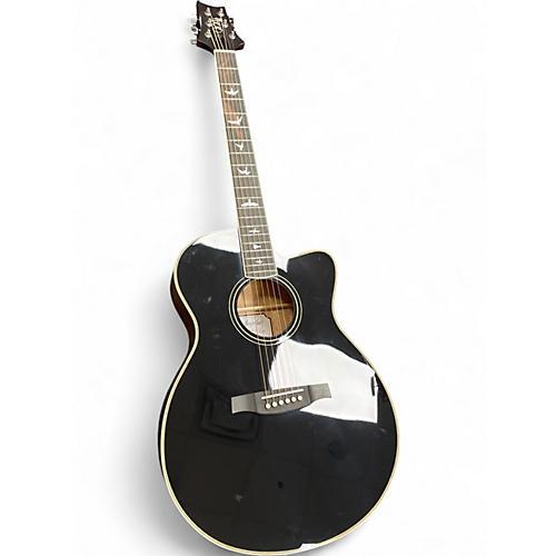 Used PRS a20e Black Acoustic Electric Guitar Black