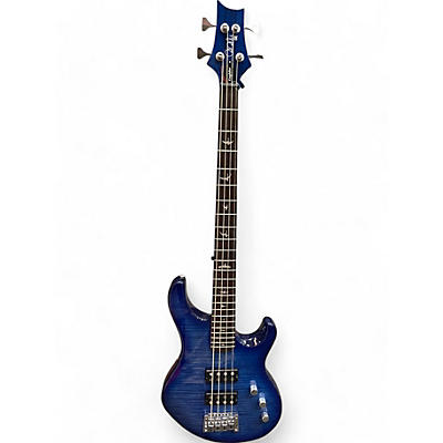 PRS Used PRS kingfisher se Blue Burst Electric Bass Guitar