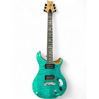 Used PRS sE Paul's Guitar Turquoise Solid Body Electric Guitar