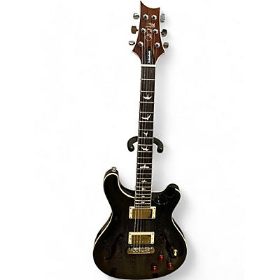 PRS Used PRS sE Standard Piezo hollowbody Dog Hair Smoke Burst Hollow Body Electric Guitar