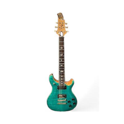 PRS Used PRS se 594 McCarty Doublecut Turquoise Solid Body Electric Guitar