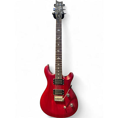 Used PRS se CE24 Cherry Solid Body Electric Guitar