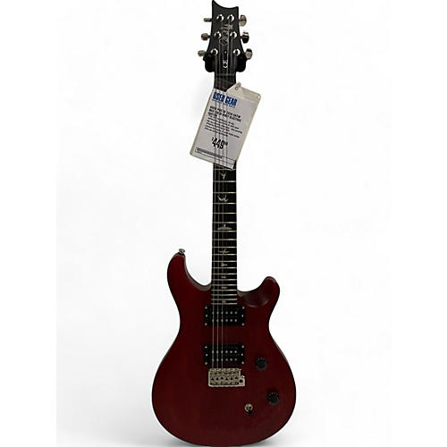 PRS Used PRS se CE24 Satin Red Solid Body Electric Guitar Satin Red