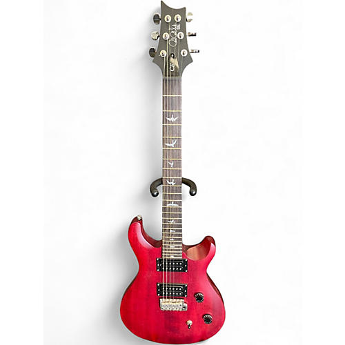 Used PRS se ce24 Burgundy Solid Body Electric Guitar Burgundy