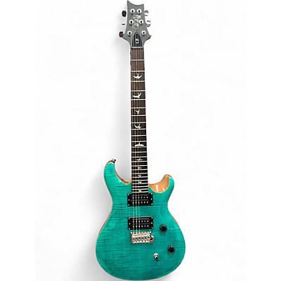 Used PRS se ce24 Turquoise Solid Body Electric Guitar