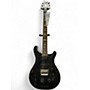 Used PRS se custom 24 FLOYD ROSE Trans Black Solid Body Electric Guitar Trans Black