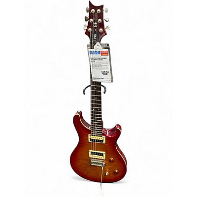 Used PRS se custom burst Solid Body Electric Guitar