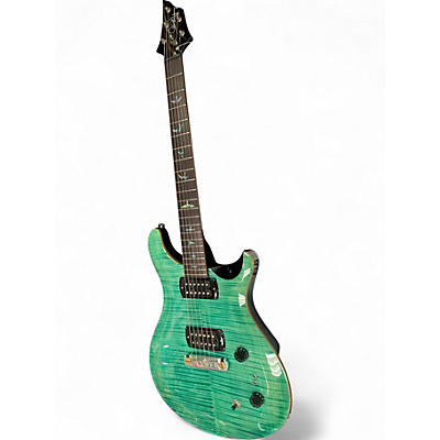 Used PRS se pauls electric Turquoise Solid Body Electric Guitar