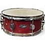 Used Pacific 14X5 F Series Snare Red Matte Drum Red Matte 210