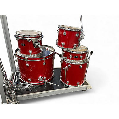 Used Pacifica 5 Piece SHELL PACK RUST Drum Kit