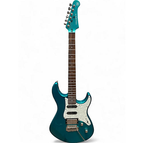 Pacifica Used Pacifica PAC612VIIX TEAL Solid Body Electric Guitar TEAL