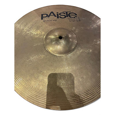 Used Paiste 101 crash brass Cymbal