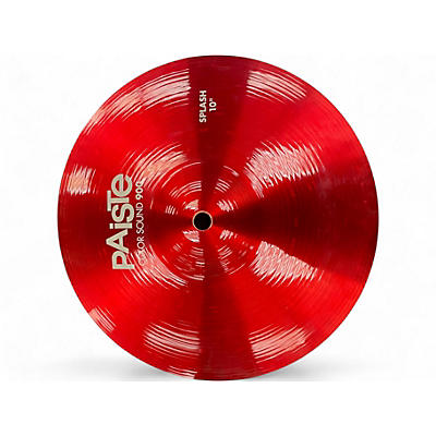 Used Paiste 10in 2000 Series Colorsound Splash Cymbal