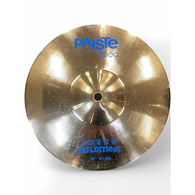 Used Paiste 10in 2000 series sound reflections Cymbal