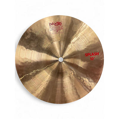 Used Paiste 10in 2002 SPLASH Cymbal