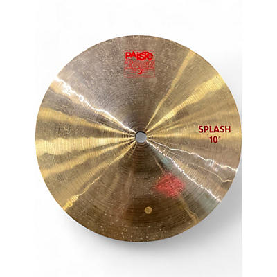 Paiste Used Paiste 10in 2002 Splash Cymbal