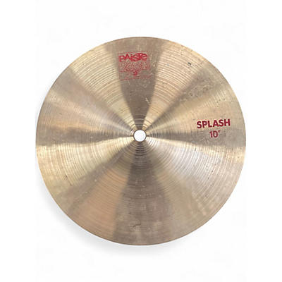 Used Paiste 10in 2002 Splash Cymbal