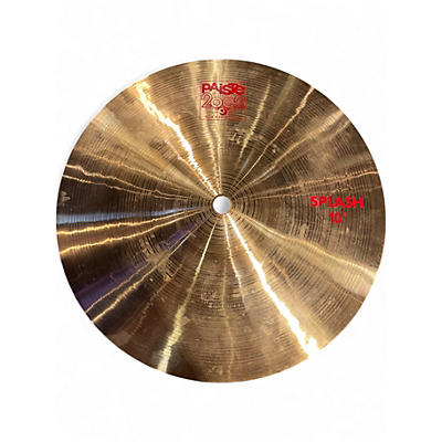 Used Paiste 10in 2002 splash Cymbal