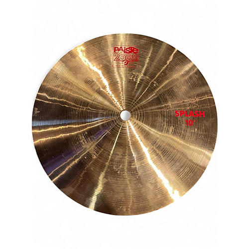 Used Paiste 10in 2002 splash Cymbal 28