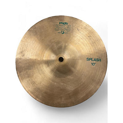 Paiste Used Paiste 10in 505 Cymbal