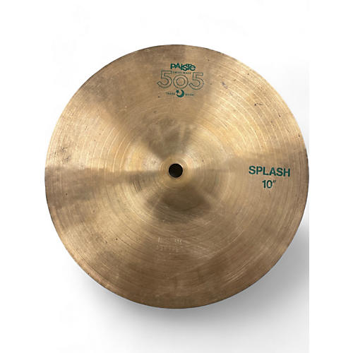 Paiste Used Paiste 10in 505 Cymbal 28