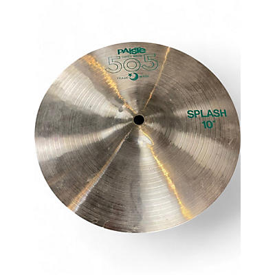 Used Paiste 10in 505 Cymbal