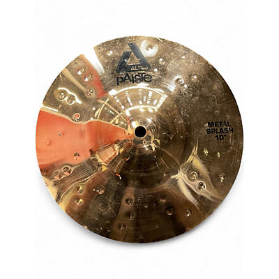Used Paiste 10in Alpha Metal Splash Cymbal