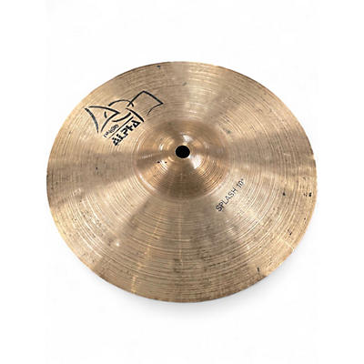 Used Paiste 10in Alpha Splash Cymbal