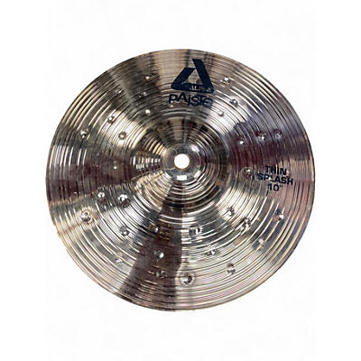 Used Paiste 10in Alpha Thin Splash Cymbal
