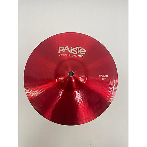 Paiste Used Paiste 10in Colorsound 900 Cymbal 28