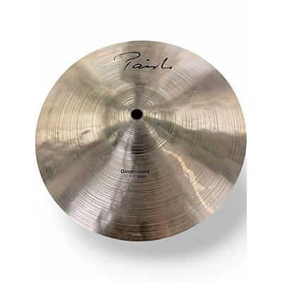 Used Paiste 10in Dimensions Thin Splash Cymbal