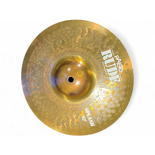 Used Paiste 10in RUDE SPLASH Cymbal 28