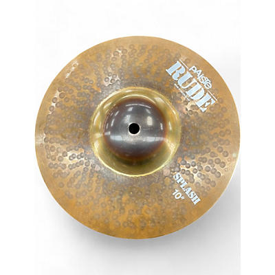 Used Paiste 10in Rude splash cymbal Cymbal