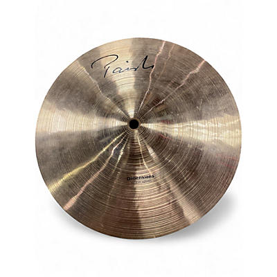 Used Paiste 11in dimensions Cymbal