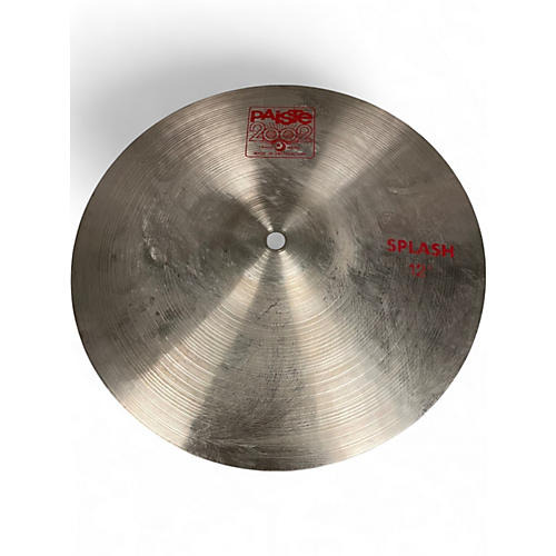 Used Paiste 12in 2002 SPLASH Cymbal 30