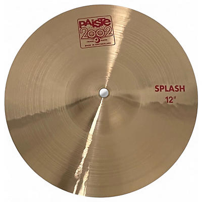 Used Paiste 12in 2002 SPLASH Cymbal