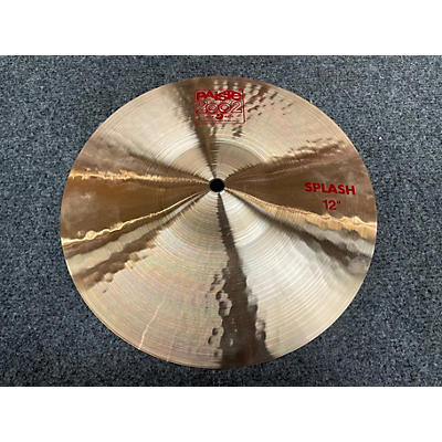 Used Paiste 12in 2002 Thin Crash Cymbal
