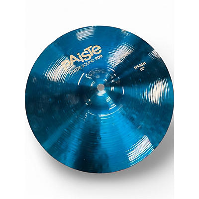 Used Paiste 12in 900 COLOR SOUND Cymbal