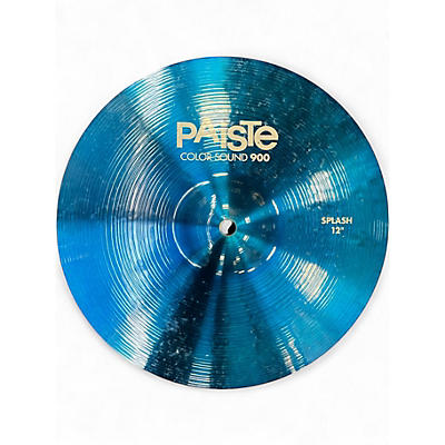 Used Paiste 12in COLOR SOUND 900 Cymbal