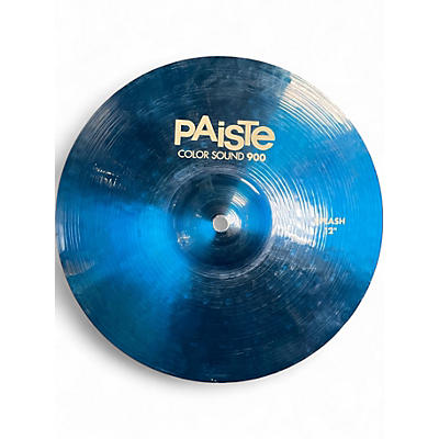 Used Paiste 12in COLOR SOUND SPLASH 900 Cymbal