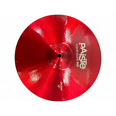 Used Paiste 12in Color Sound 900 Series Splash Cymbal Cymbal