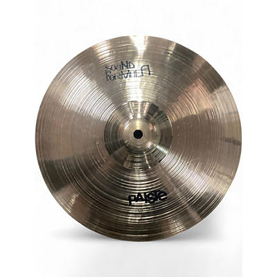 Used Paiste 12in SOUND FORMULA  Cymbal
