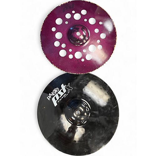 Used Paiste 12in pstx DJs 45 Hats Pair Cymbal 30