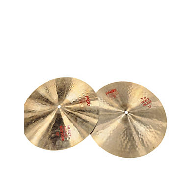 Paiste Used Paiste 13in 2002 Medium Hi Hat Pair Cymbal